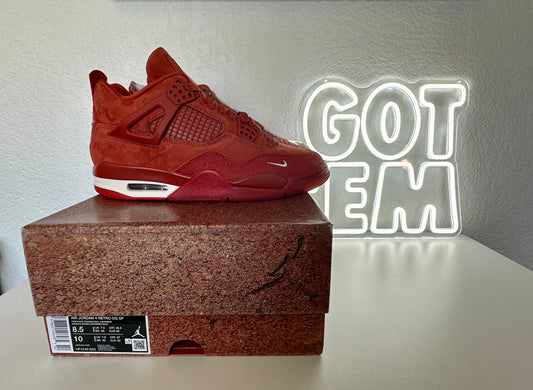 Air Jordan Retro 4 x Nigel Sylvester OG SP Brick By Brick
