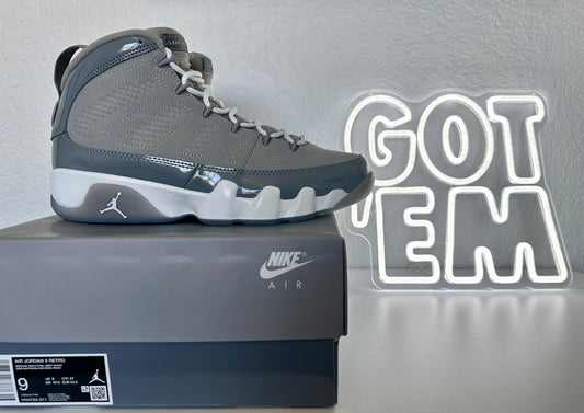 Air Jordan Retro 9 ‘Cool Grey’