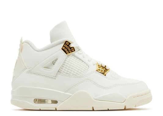 Air Jordan Retro 4 'Metallic Gold' WMNS